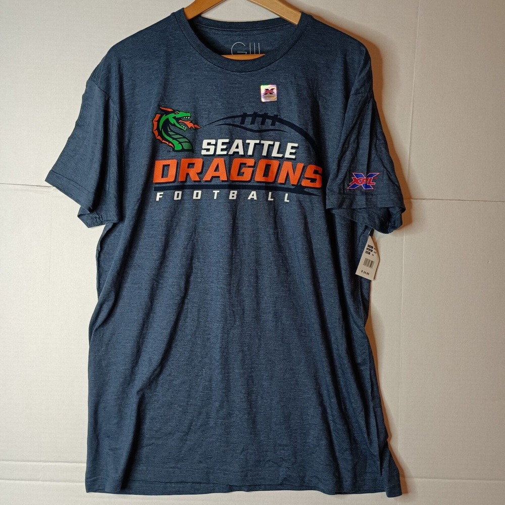 Seattle Dragons XFL Football T-Shirt